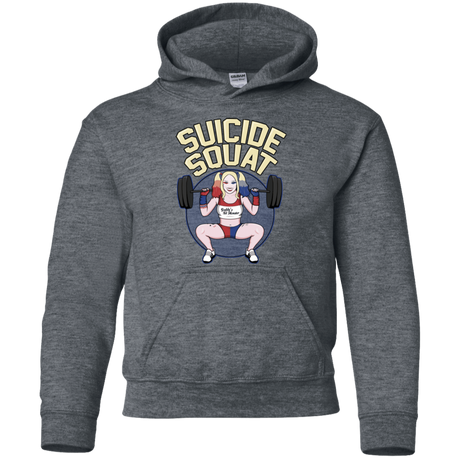 Sweatshirts Dark Heather / YS Suicide Squat Youth Hoodie