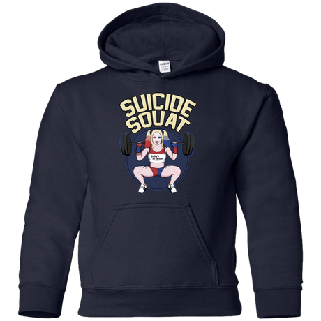 Sweatshirts Navy / YS Suicide Squat Youth Hoodie
