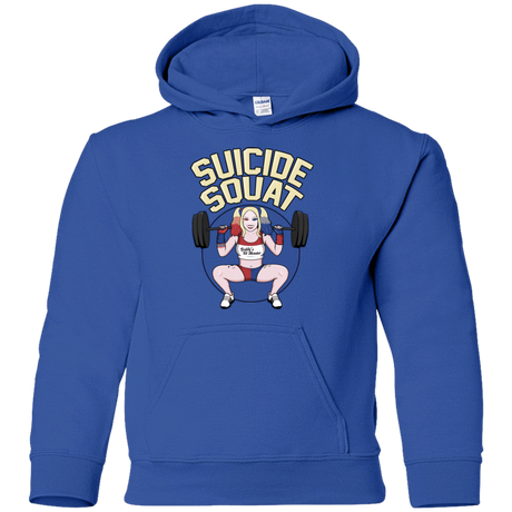 Sweatshirts Royal / YS Suicide Squat Youth Hoodie