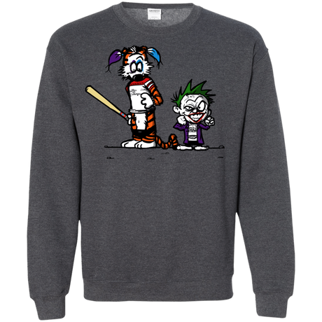Sweatshirts Dark Heather / Small Suicide Tandem Crewneck Sweatshirt