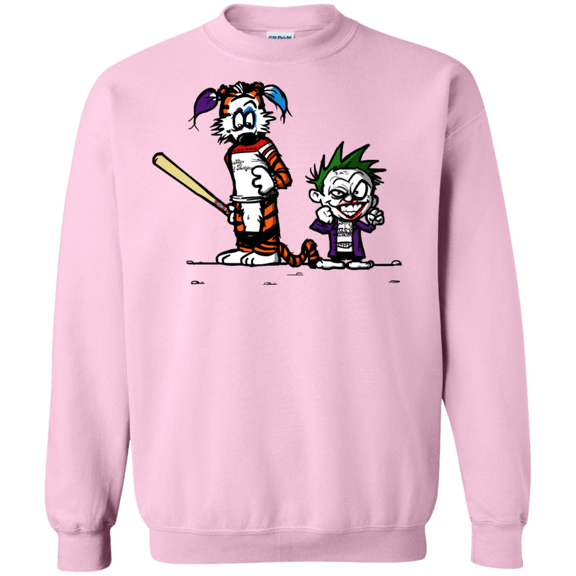 Sweatshirts Light Pink / Small Suicide Tandem Crewneck Sweatshirt
