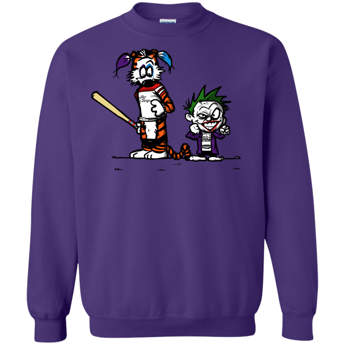 Sweatshirts Purple / Small Suicide Tandem Crewneck Sweatshirt