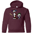 Sweatshirts Maroon / YS Suicide Tandem Youth Hoodie
