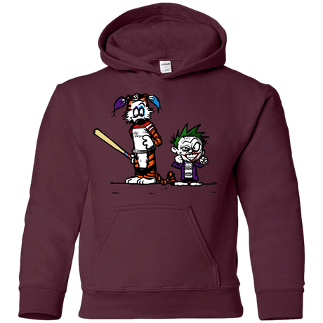 Sweatshirts Maroon / YS Suicide Tandem Youth Hoodie