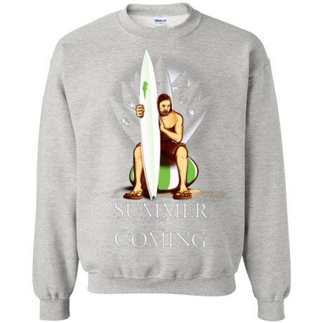 Sweatshirts Ash / Small Summer is Coming Crewneck Sweatshirt