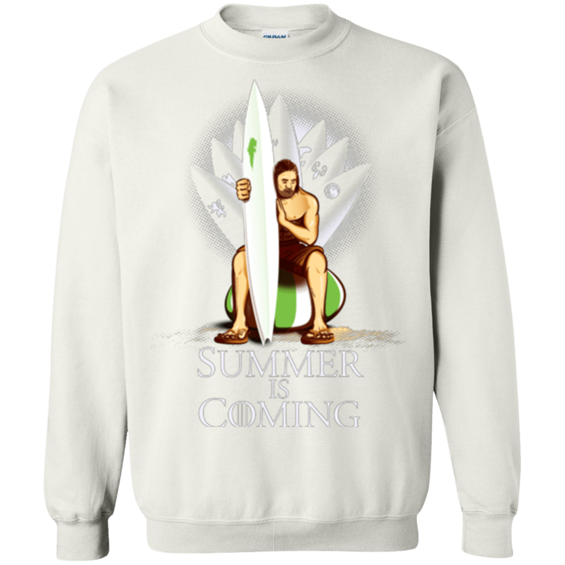 Sweatshirts White / Small Summer is Coming Crewneck Sweatshirt