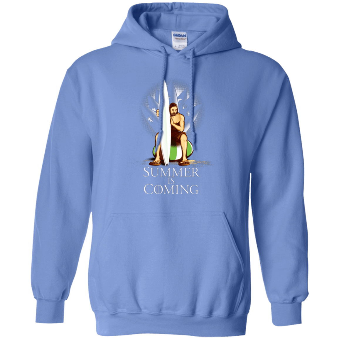 Sweatshirts Carolina Blue / Small Summer is Coming Pullover Hoodie