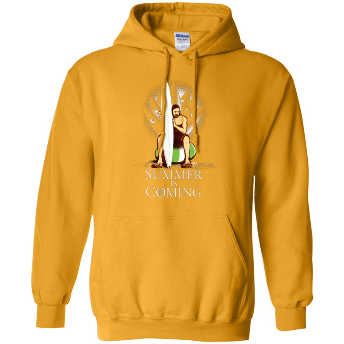 Sweatshirts Gold / Small Summer is Coming Pullover Hoodie