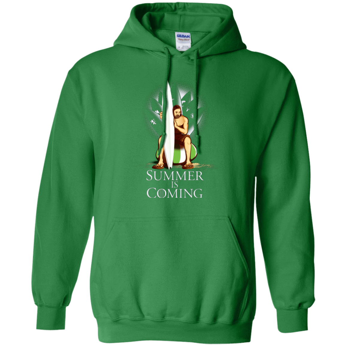 Sweatshirts Irish Green / Small Summer is Coming Pullover Hoodie