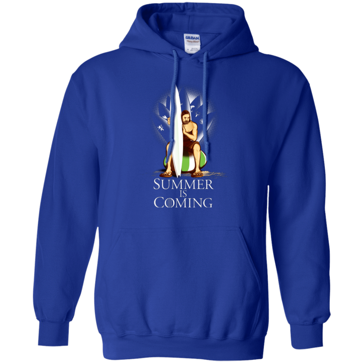 Sweatshirts Royal / Small Summer is Coming Pullover Hoodie