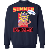 Sweatshirts Navy / S Summer Kamen Crewneck Sweatshirt