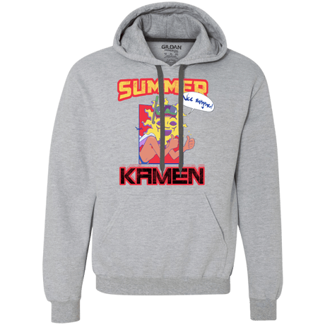 Sweatshirts Sport Grey / S Summer Kamen Premium Fleece Hoodie