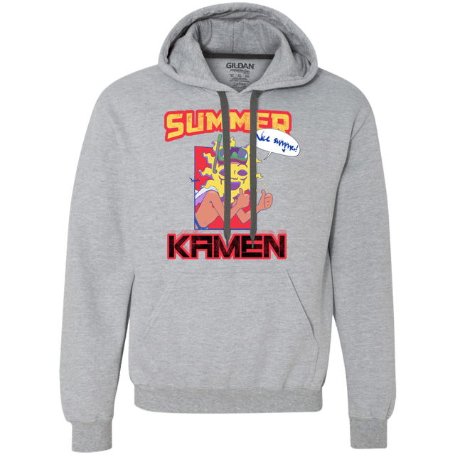 Sweatshirts Sport Grey / S Summer Kamen Premium Fleece Hoodie