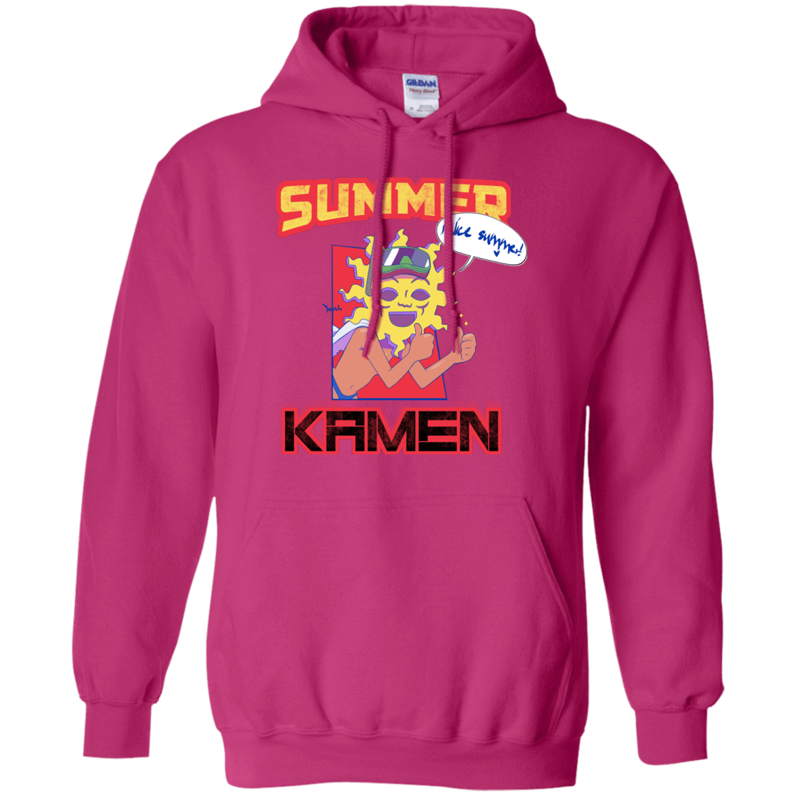 Sweatshirts Heliconia / S Summer Kamen Pullover Hoodie