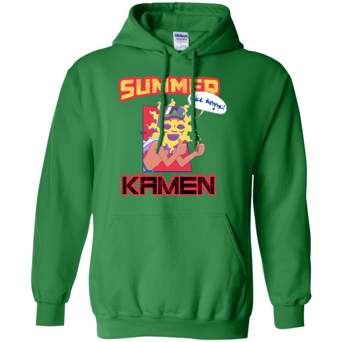 Sweatshirts Irish Green / S Summer Kamen Pullover Hoodie