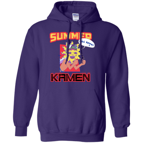 Sweatshirts Purple / S Summer Kamen Pullover Hoodie
