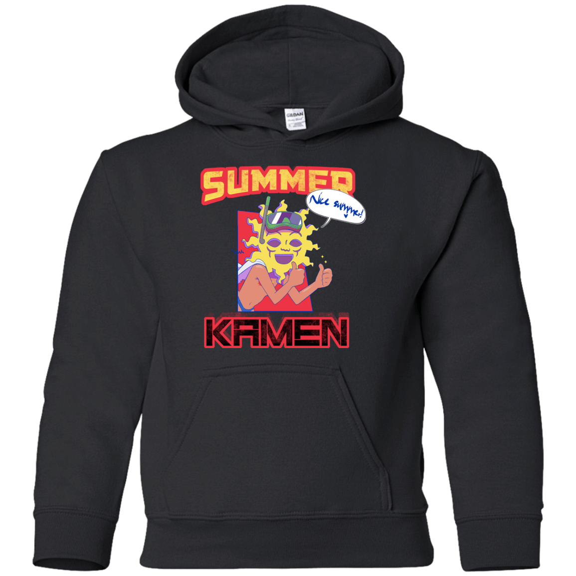 Sweatshirts Black / YS Summer Kamen Youth Hoodie