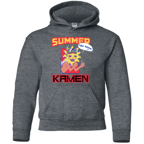 Sweatshirts Dark Heather / YS Summer Kamen Youth Hoodie