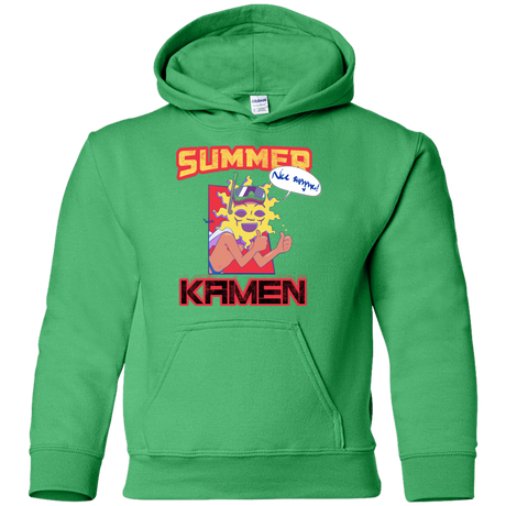 Sweatshirts Irish Green / YS Summer Kamen Youth Hoodie