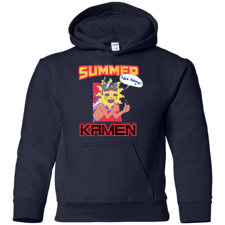Sweatshirts Navy / YS Summer Kamen Youth Hoodie
