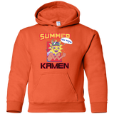 Sweatshirts Orange / YS Summer Kamen Youth Hoodie