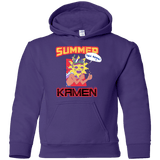 Sweatshirts Purple / YS Summer Kamen Youth Hoodie