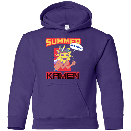 Sweatshirts Purple / YS Summer Kamen Youth Hoodie
