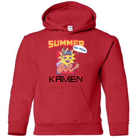 Sweatshirts Red / YS Summer Kamen Youth Hoodie