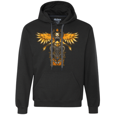Sweatshirts Black / Small SUMMON TOTEM Premium Fleece Hoodie