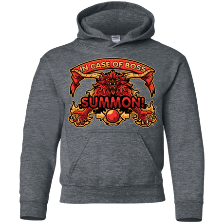 Sweatshirts Dark Heather / YS SUMMON Youth Hoodie