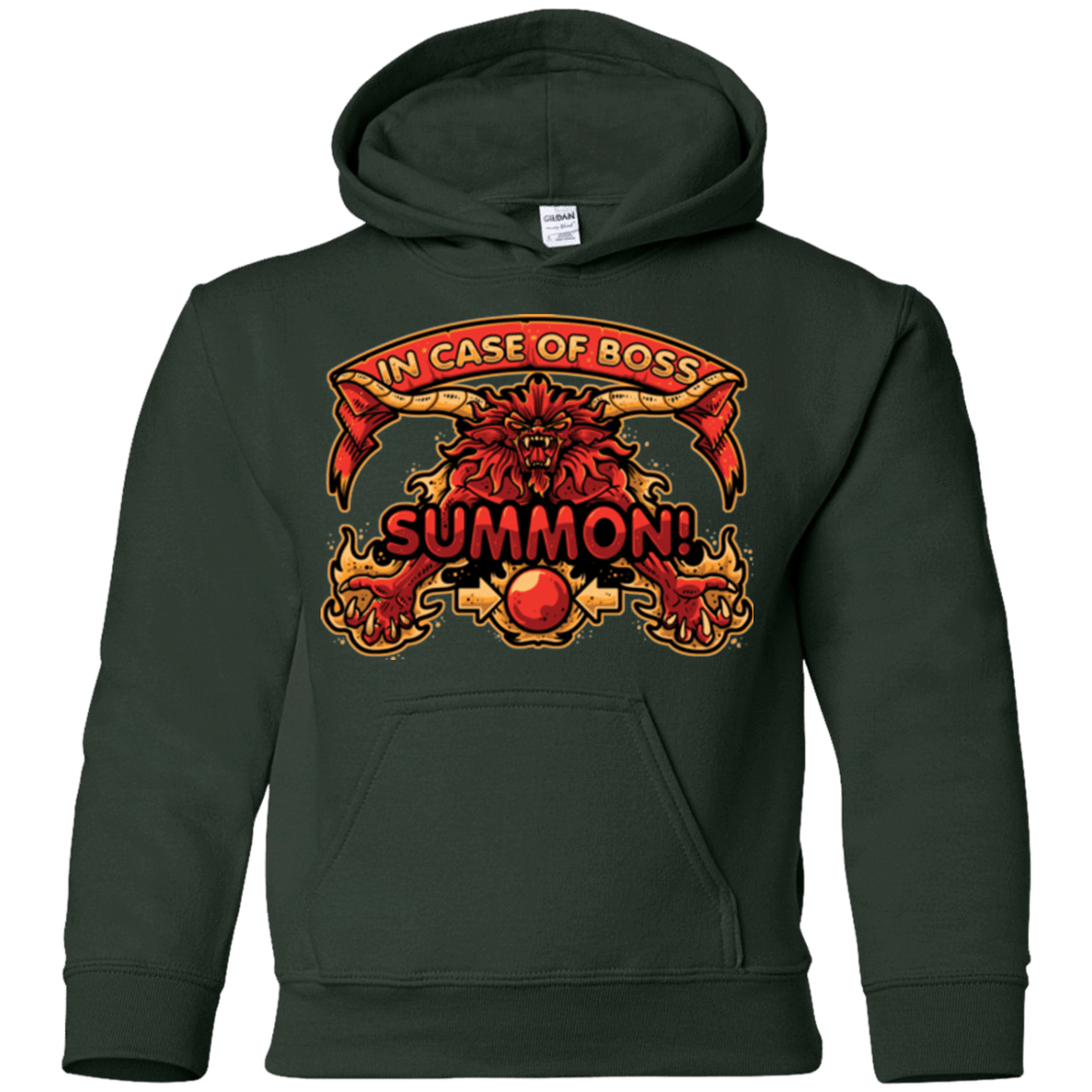 Sweatshirts Forest Green / YS SUMMON Youth Hoodie