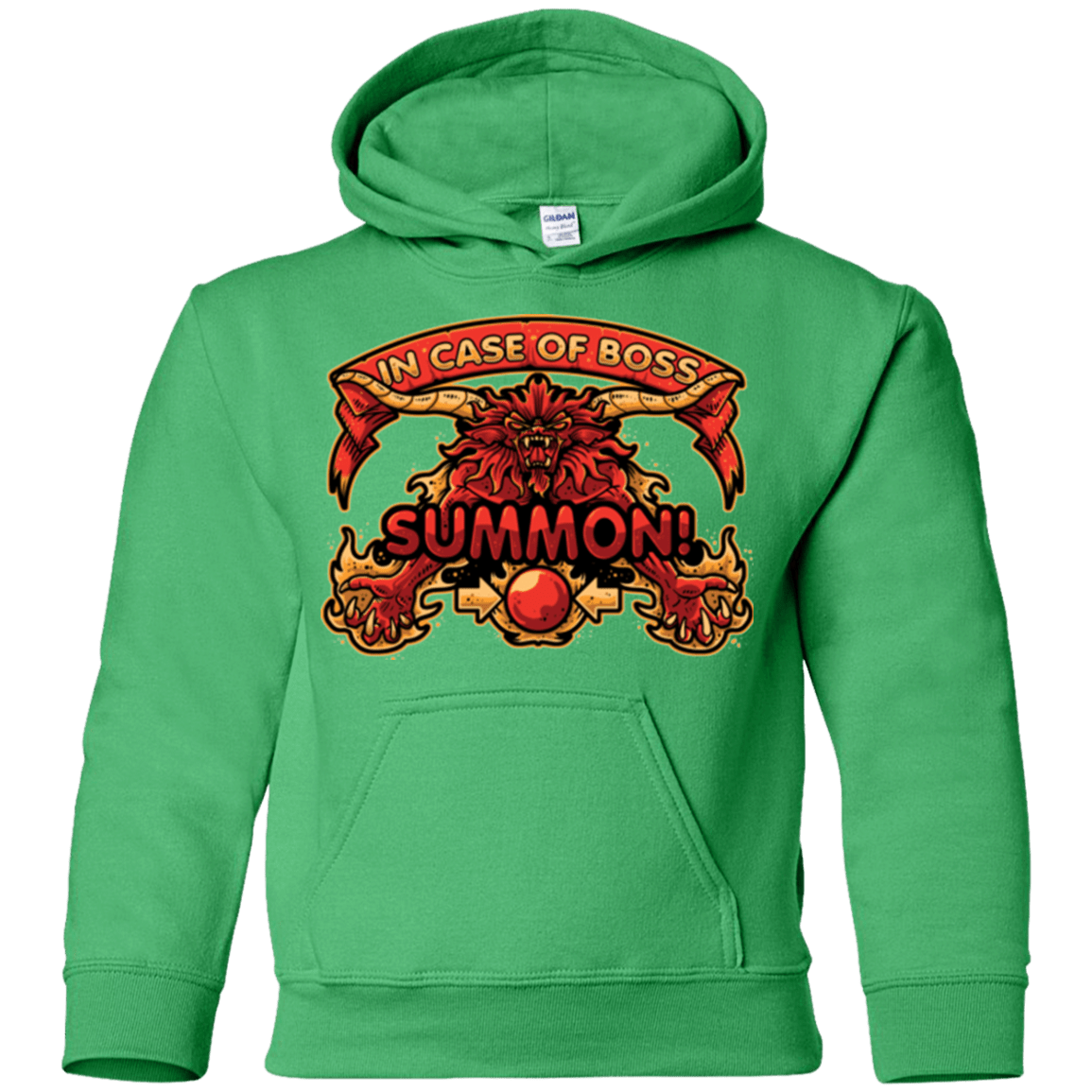 Sweatshirts Irish Green / YS SUMMON Youth Hoodie