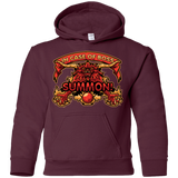 Sweatshirts Maroon / YS SUMMON Youth Hoodie