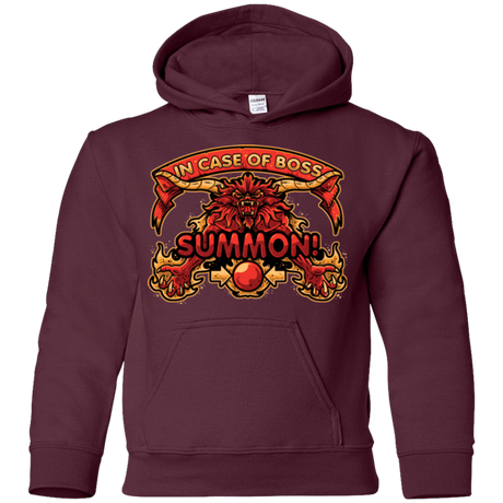 Sweatshirts Maroon / YS SUMMON Youth Hoodie