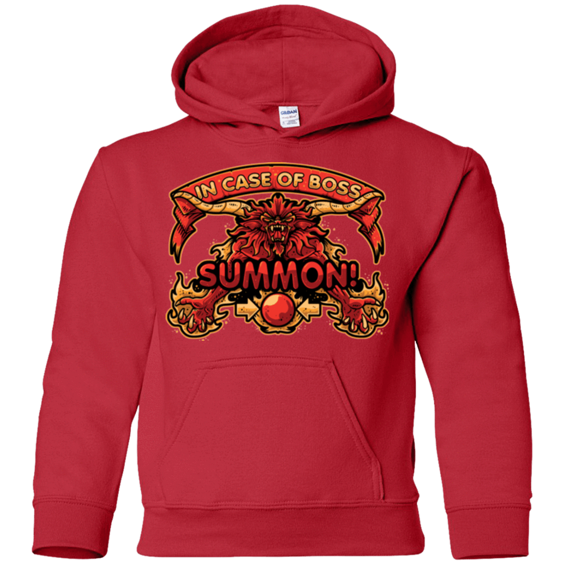Sweatshirts Red / YS SUMMON Youth Hoodie