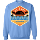 Sweatshirts Carolina Blue / Small Sun Sea & Space Stations Crewneck Sweatshirt