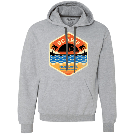 Sweatshirts Sport Grey / Small Sun Sea & Space Stations Premium Fleece Hoodie