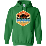 Sweatshirts Irish Green / Small Sun Sea & Space Stations Pullover Hoodie