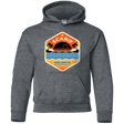 Sweatshirts Dark Heather / YS Sun Sea & Space Stations Youth Hoodie