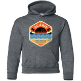 Sweatshirts Dark Heather / YS Sun Sea & Space Stations Youth Hoodie