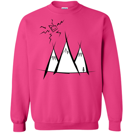 Sweatshirts Heliconia / S Sunny Mountains Crewneck Sweatshirt