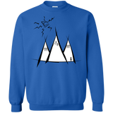 Sweatshirts Royal / S Sunny Mountains Crewneck Sweatshirt