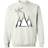 Sweatshirts White / S Sunny Mountains Crewneck Sweatshirt