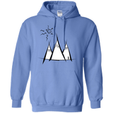 Sweatshirts Carolina Blue / S Sunny Mountains Pullover Hoodie