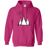 Sweatshirts Heliconia / S Sunny Mountains Pullover Hoodie