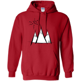 Sweatshirts Red / S Sunny Mountains Pullover Hoodie