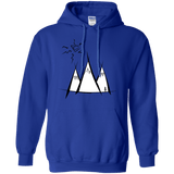 Sweatshirts Royal / S Sunny Mountains Pullover Hoodie