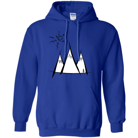 Sweatshirts Royal / S Sunny Mountains Pullover Hoodie