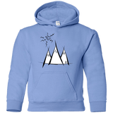 Sweatshirts Carolina Blue / YS Sunny Mountains Youth Hoodie
