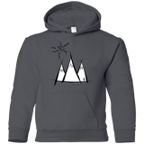 Sweatshirts Charcoal / YS Sunny Mountains Youth Hoodie